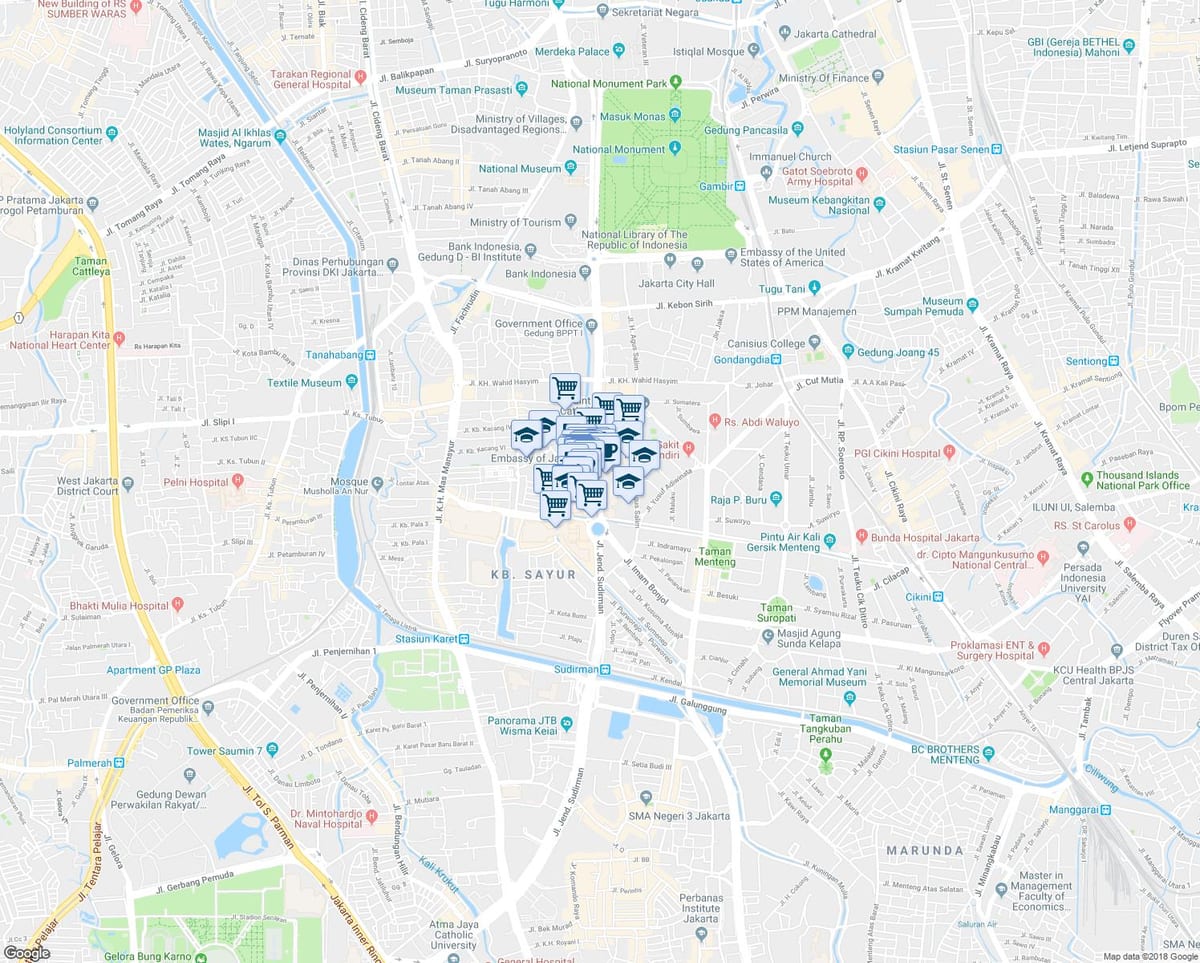 зураг thamrin Жакарта