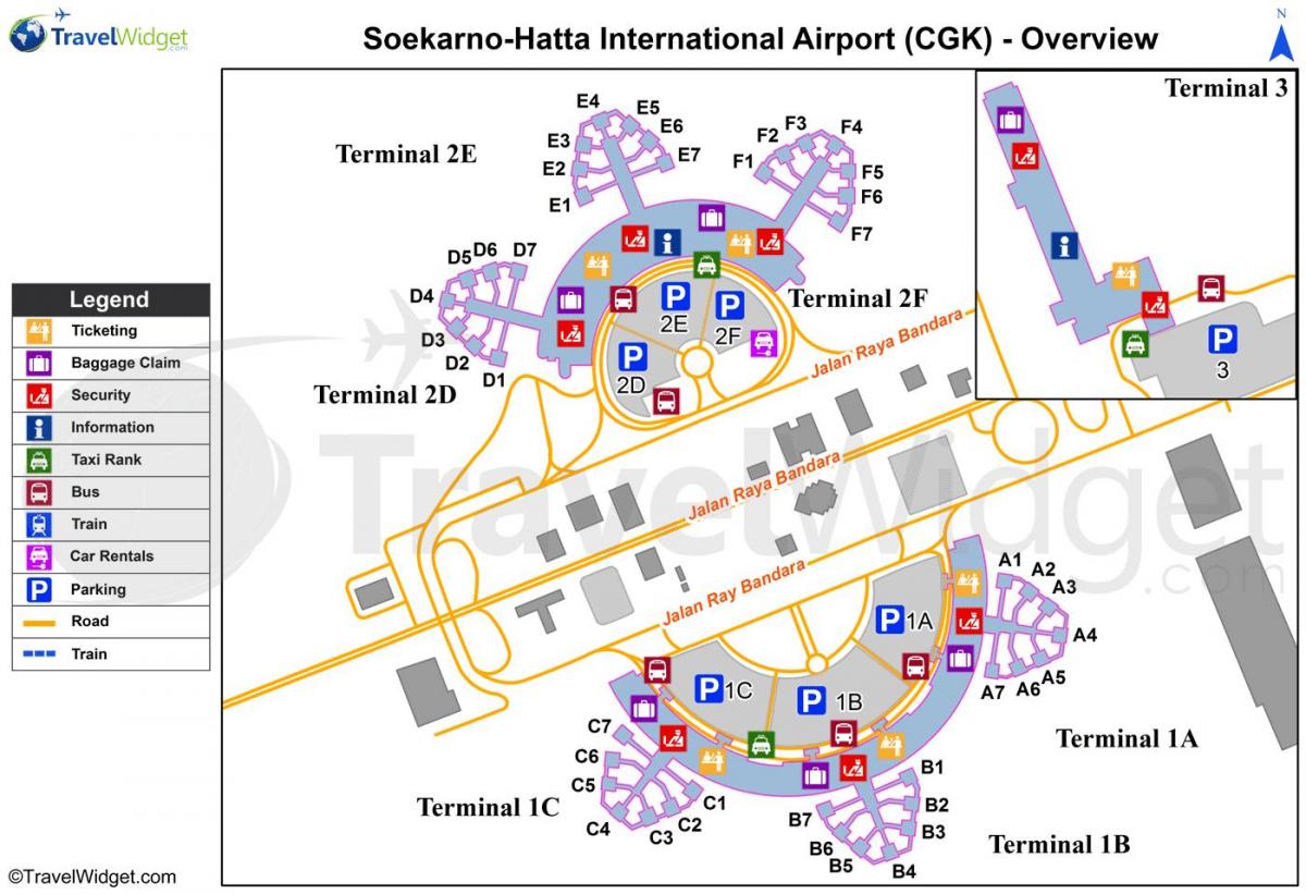 soekarno hatta нисэх онгоцны буудлын терминалын зураг