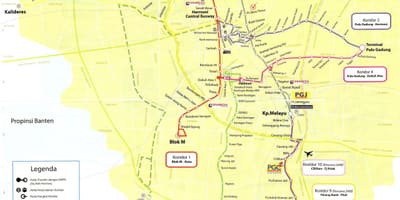 Газрын зураг газрын зураг ancol Жакарта
