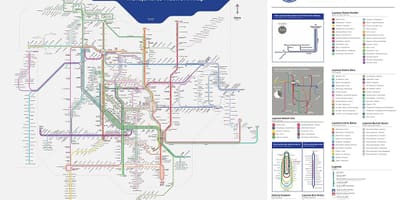 TransJakarta замын газрын зураг нь